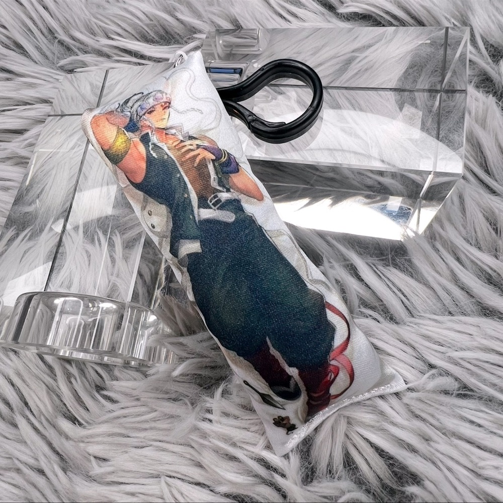 Handmade Anime Demon Slayer Uzui Tengen Anxiety Relief Plush Keychain